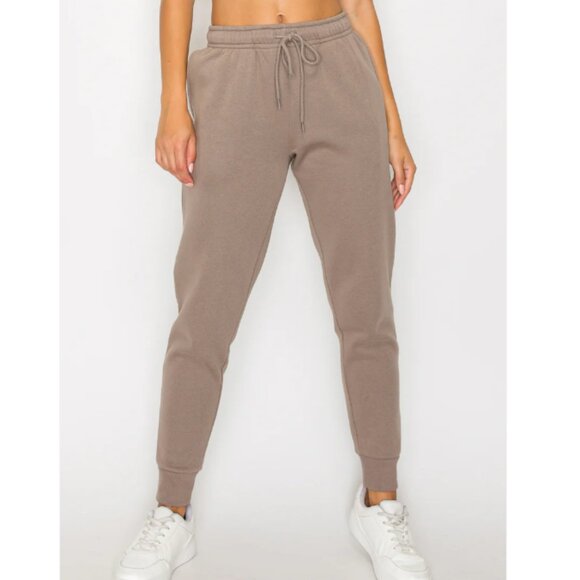 NWOT Rosio Women's Fleece Lined Joggers - Size Large - Picture 1 of 3